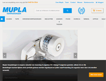 Tablet Screenshot of mupla.nl